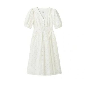 TARGET A NEW DAY White Eyelet Midi Dress